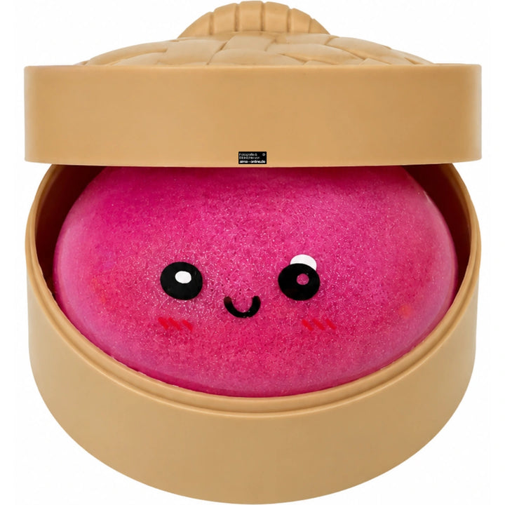Squishy Bun Rainbow Mystery - Squishy-Dumpling mit Kunststoffbox, 1 Stück