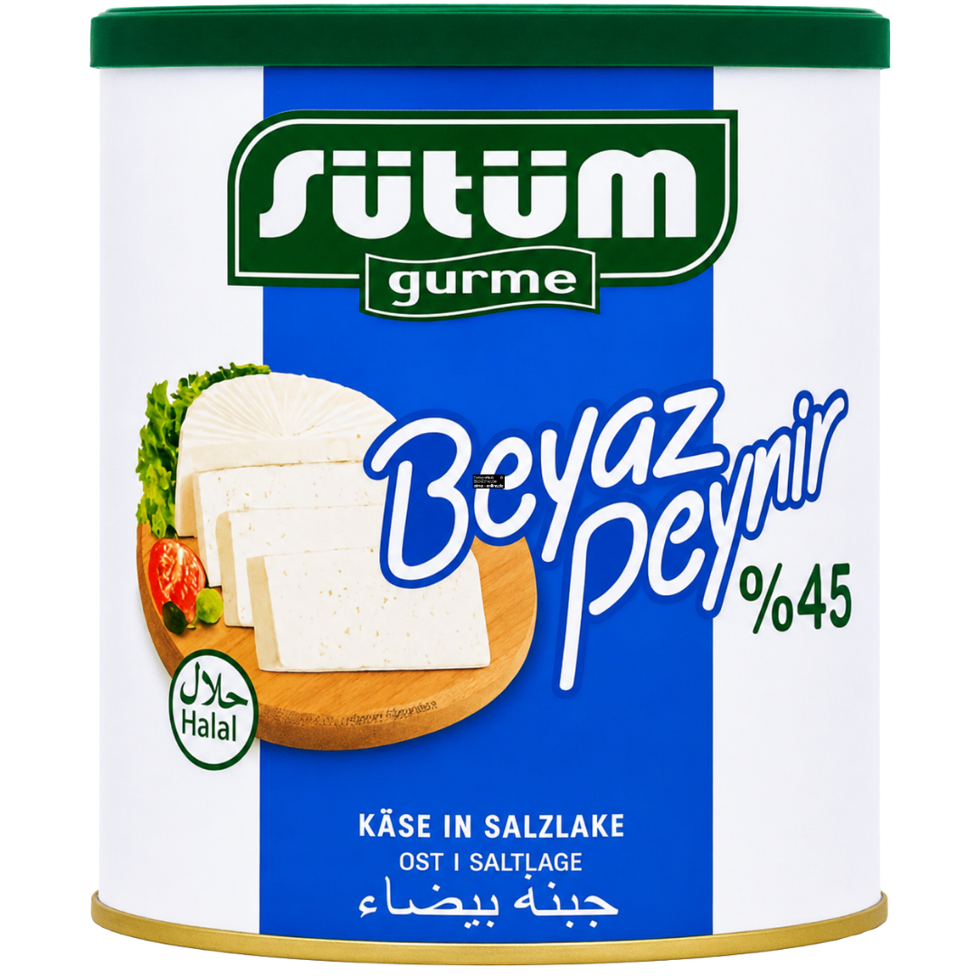 Sütüm - Gurme Käse in Salzlake, Beyaz Peynir 45% Fett 400 g