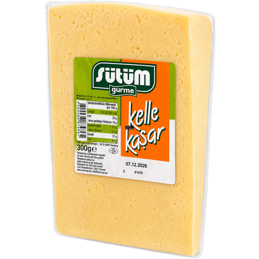 Sütüm - Gurme Kelle Kasar Hartkäse 300g