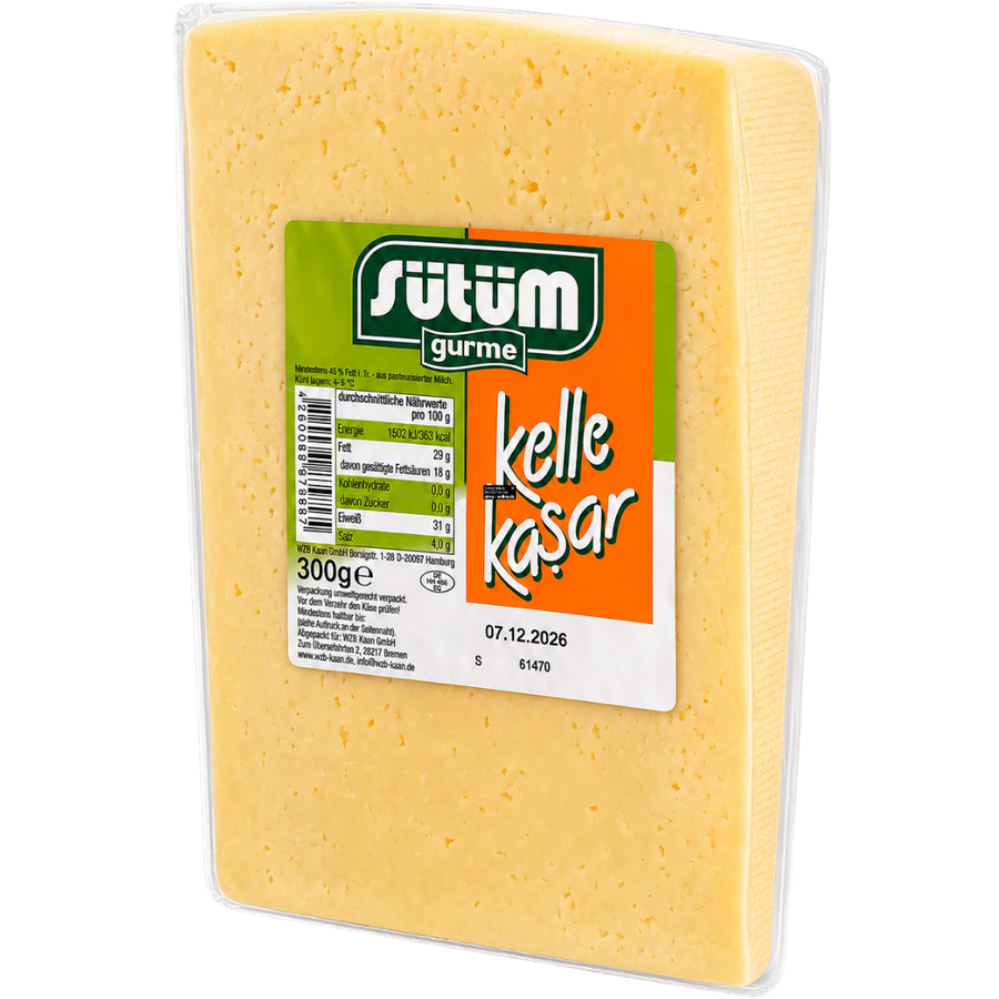 Sütüm - Gurme Kelle Kasar Hartkäse 300g