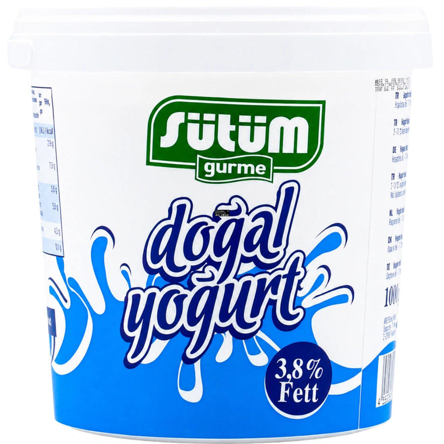 Sütüm Naturjoghurt 3,8% Fett 1kg