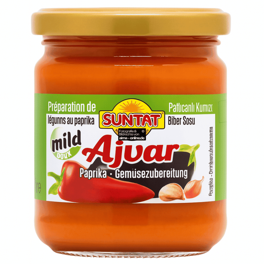 Ajvar in mild von Suntat
