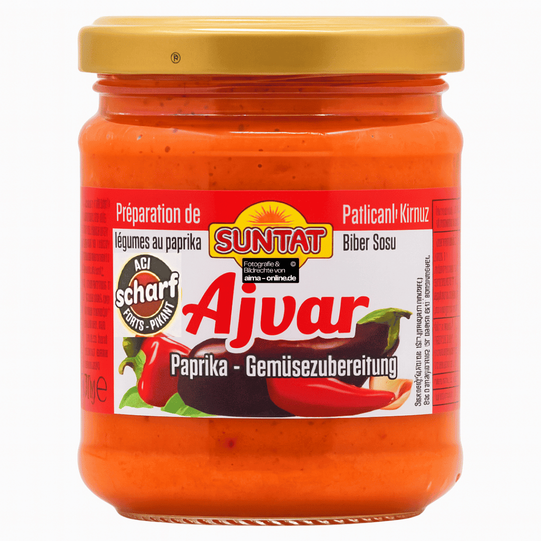 Ajvar in Scharf von Suntat