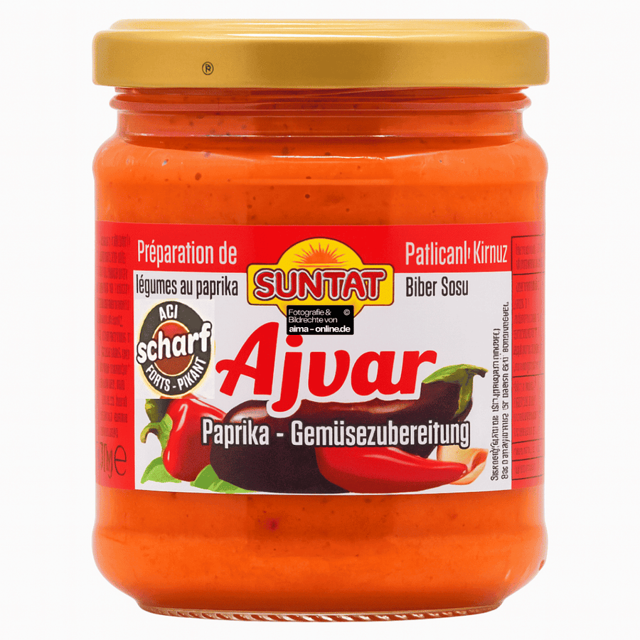 Ajvar in Scharf von Suntat