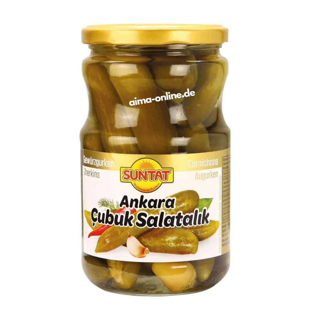 Suntat Ankara Cubuk Salatalik - Gewürzgurken 640g