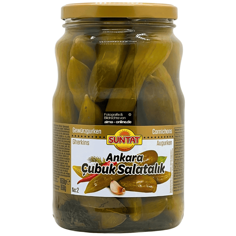 Suntat - Ankara Çubuk Salatalik (Gewürzgurken) 850g