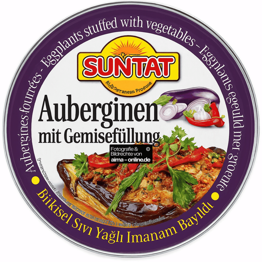 Suntat - Auberginen mit Gemüsefüllung, Bitkisel Sivi Yagli Imam Bayildi 380g