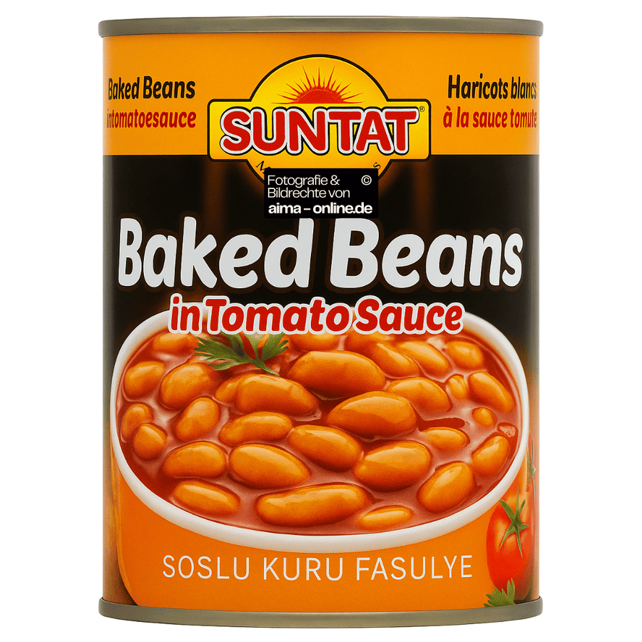 Suntat - Bohnen in Tomatensoße, Soslu Kuru Fasulye 400g