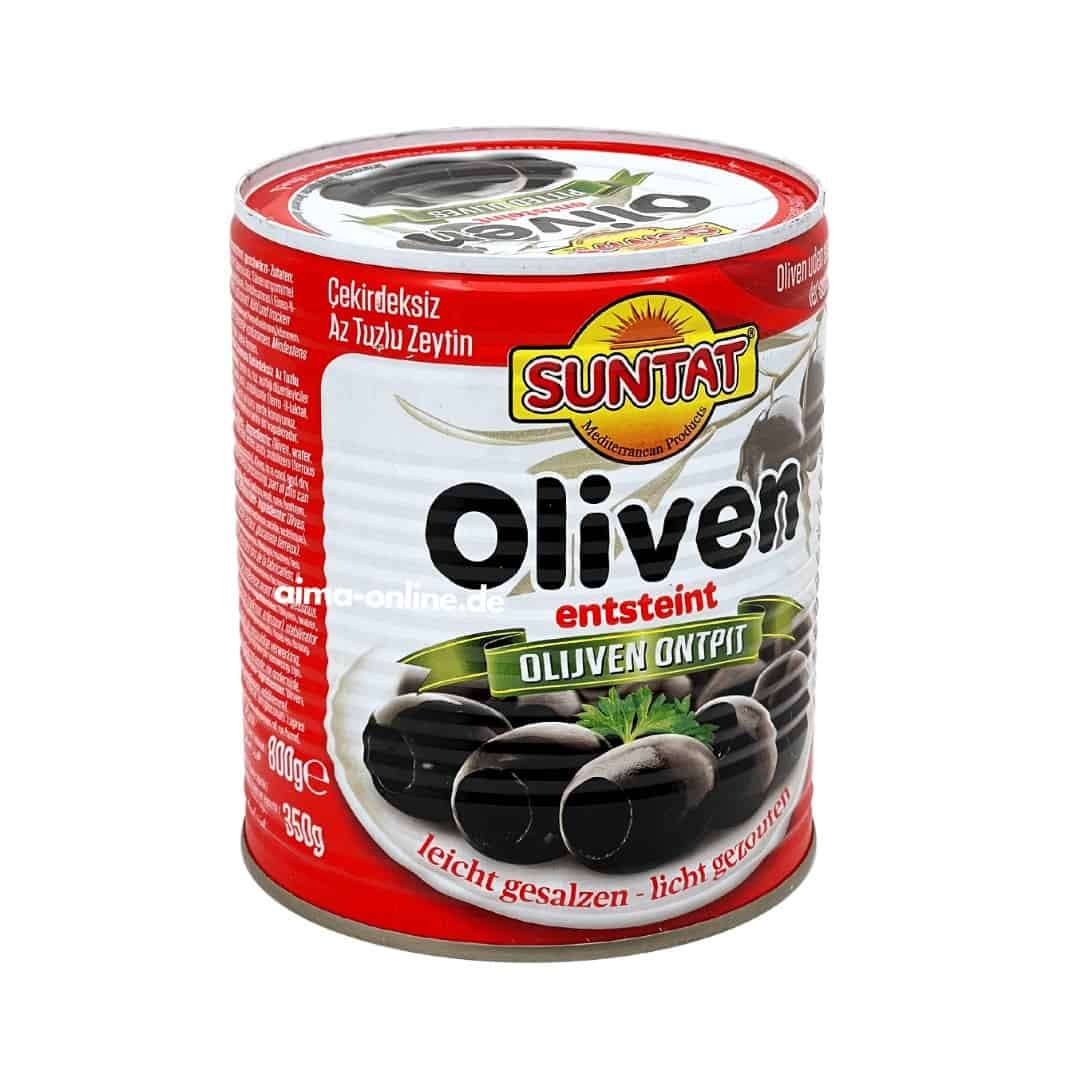 Suntat çekirdeksiz siyah zeytin 800gr