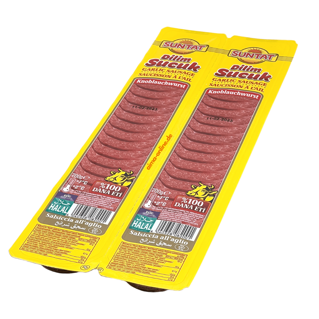 Suntat Dilim Sucuk Knoblauchwurst 2x200g