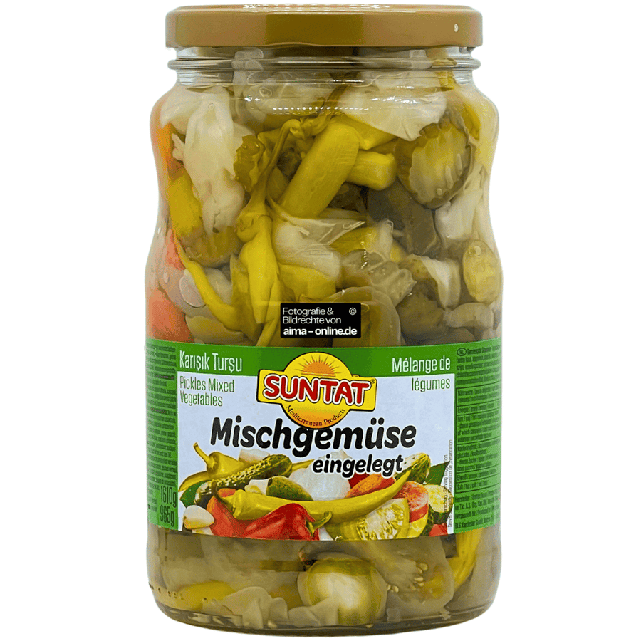 Suntat - Gegrillte Peperoni in Mittelscharf 600g