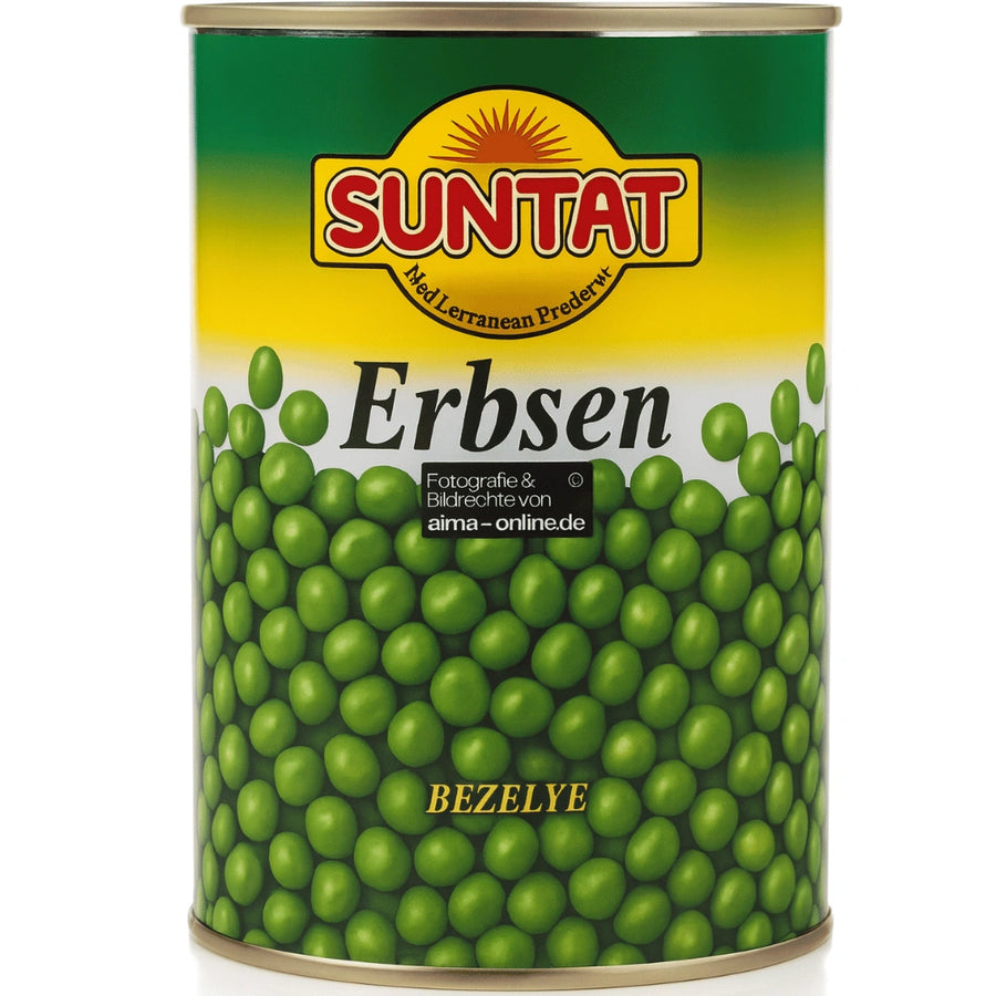 Suntat - Erbsen, Bezelye 400g