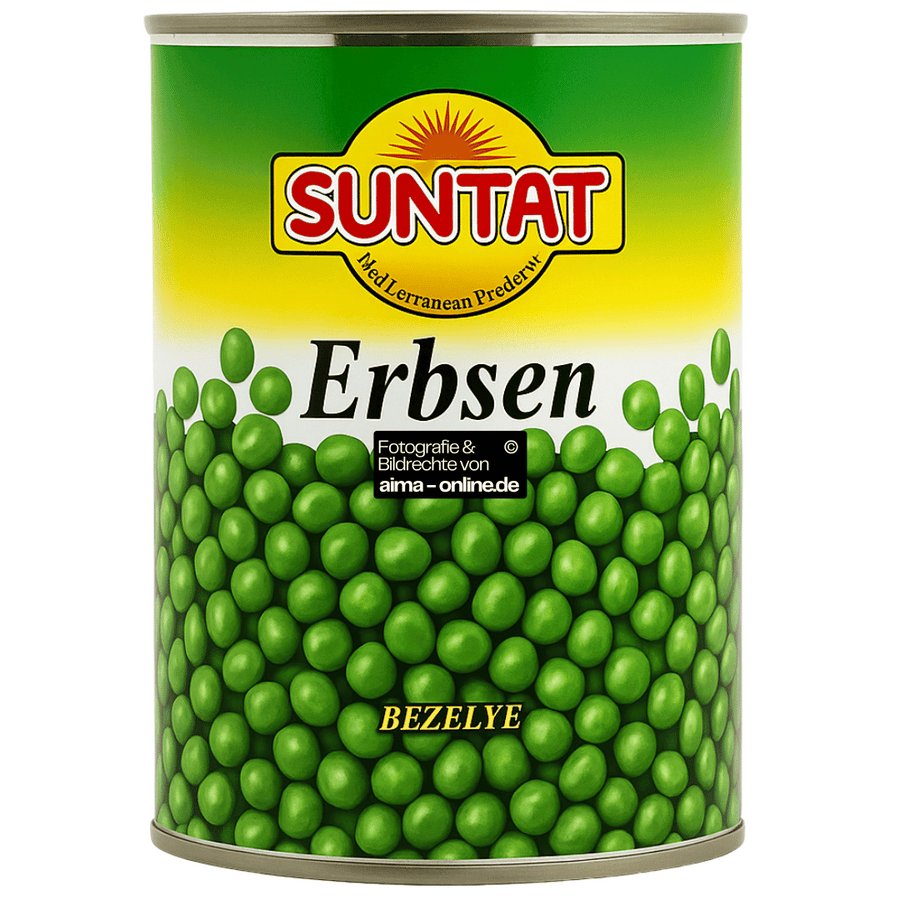 Suntat - Erbsen, Bezelye 400g