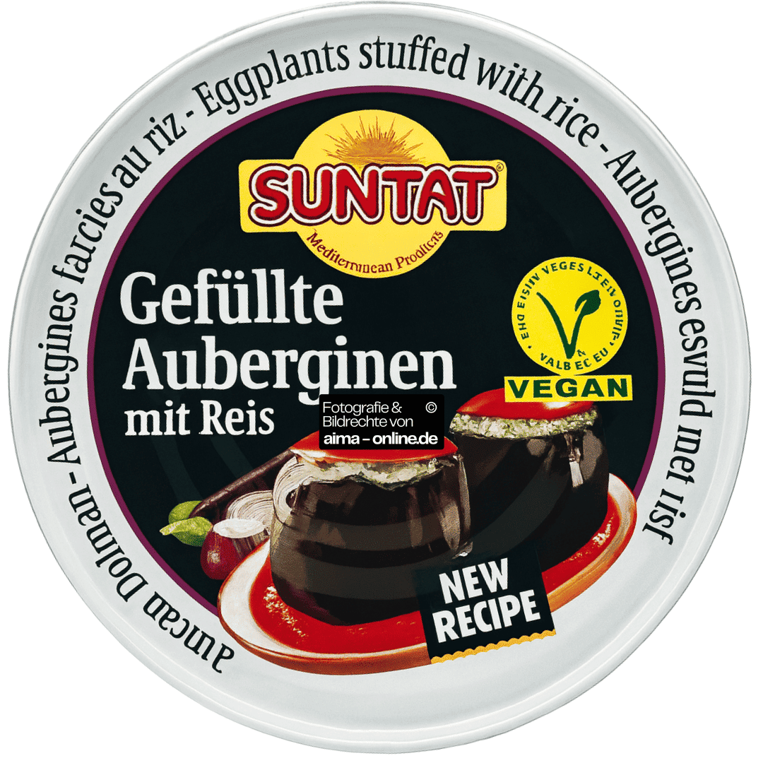 Suntat - Gefüllte Auberginen mit Reis, Patlican Dolma 350g
