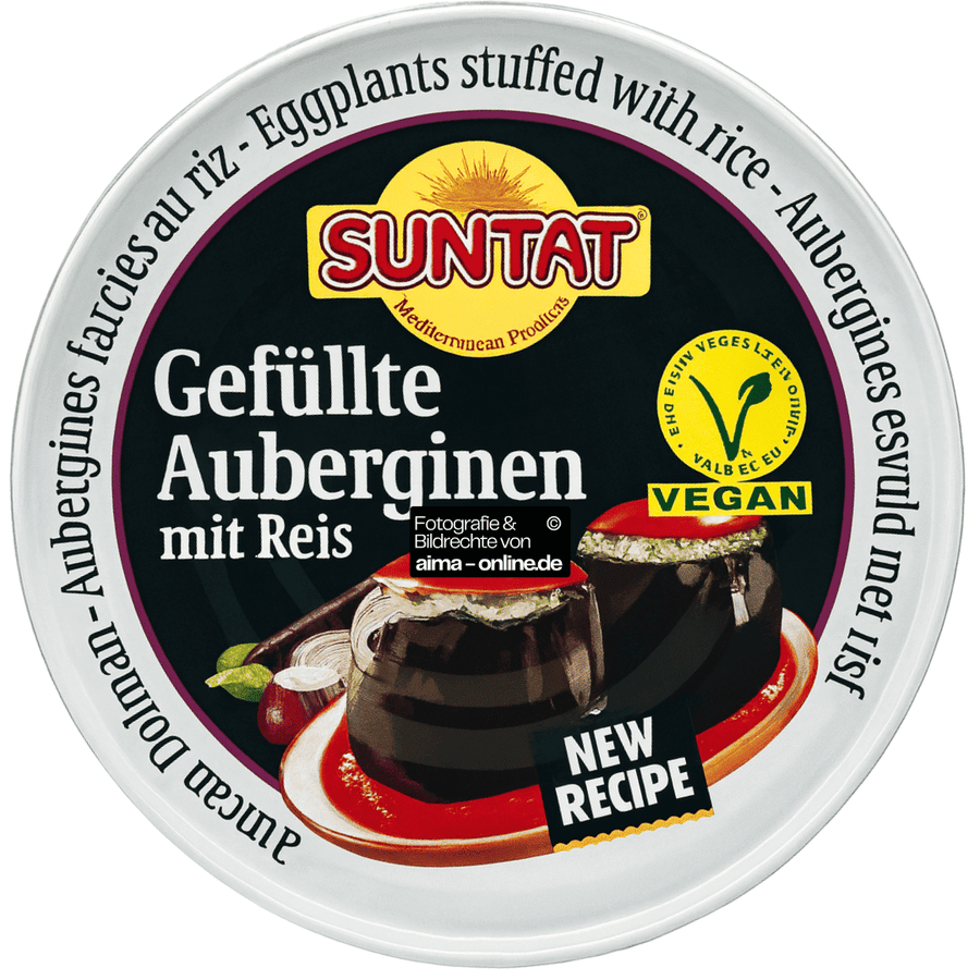 Suntat - Gefüllte Auberginen mit Reis, Patlican Dolma 350g