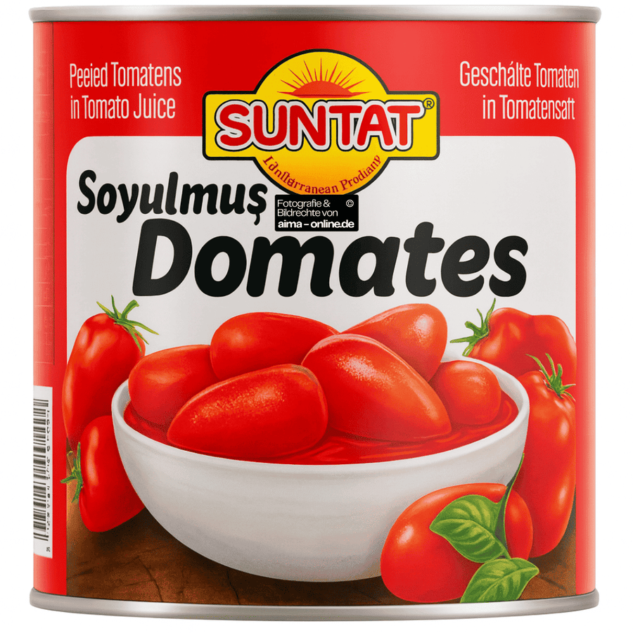 Suntat - Geschälte Tomaten, Soyulmus Domates 800g