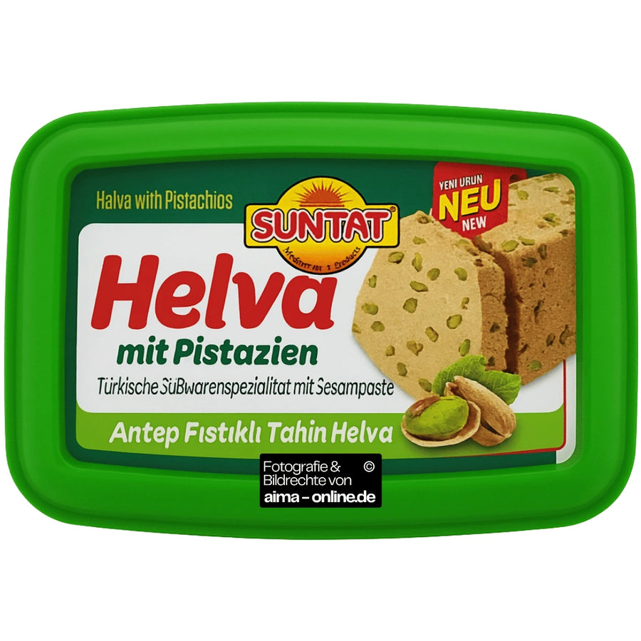 Suntat - Halva mit Pistazien, Antep Fistikli Tahin Helva 350g