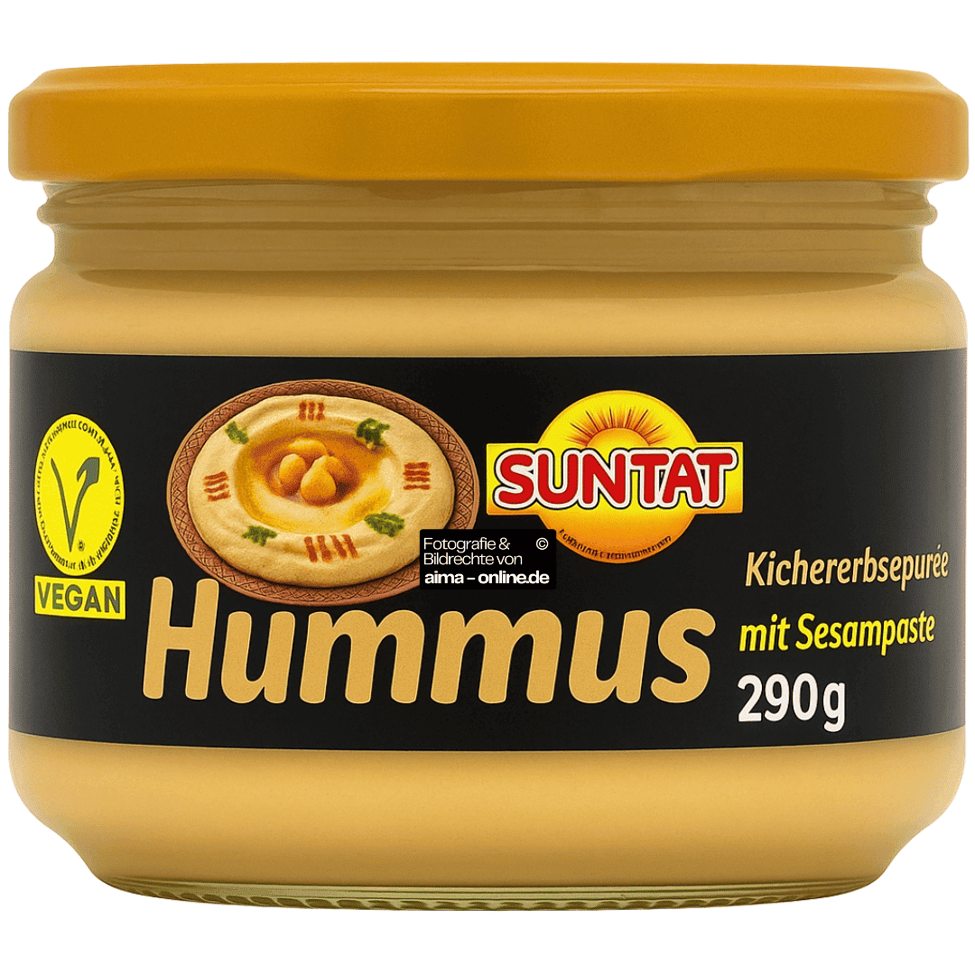 Suntat - Hummus Kichererbsenpüree mit Sesampaste 290g