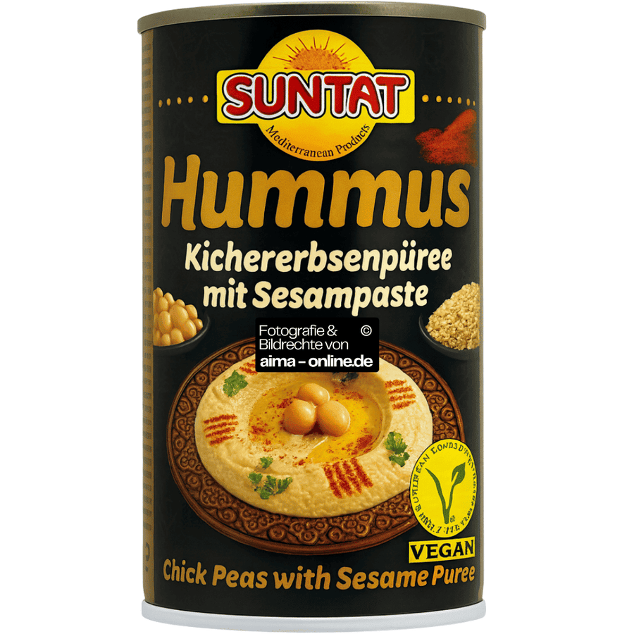 Suntat - Hummus Kichererbsenpüree mit Sesampaste 330g