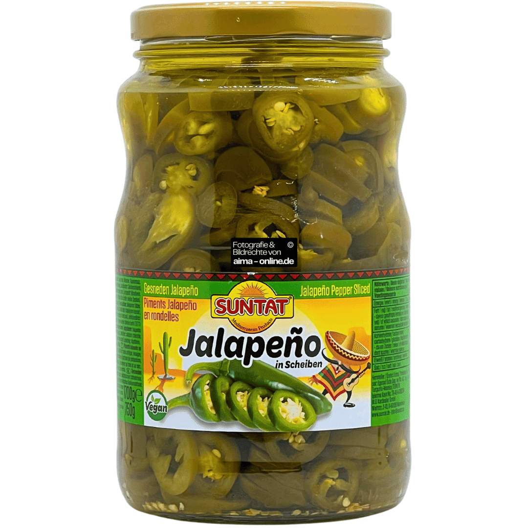 Suntat - Jalapeno in Scheiben (Gesneden Jalapeño) 750g