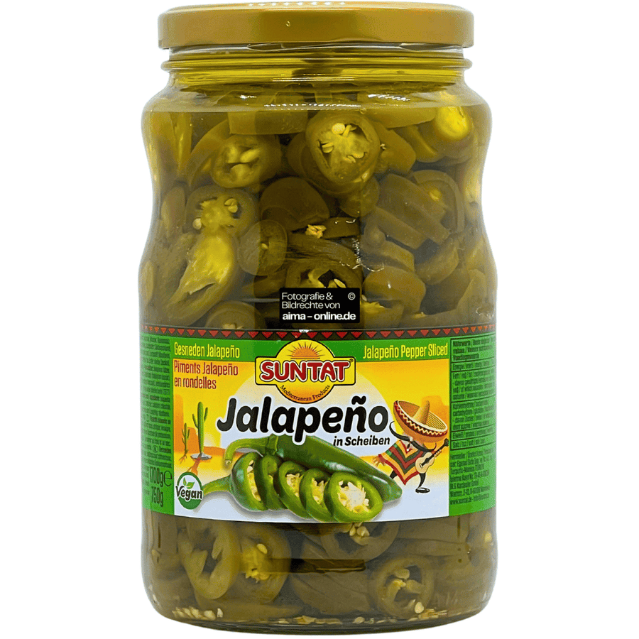 Suntat - Jalapeno in Scheiben (Gesneden Jalapeño) 750g