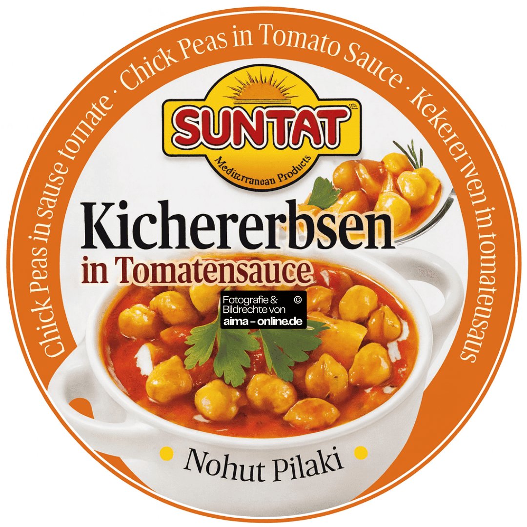 Suntat - Kichererbsen in Tomatensauce, Nohut Pilaki 400g