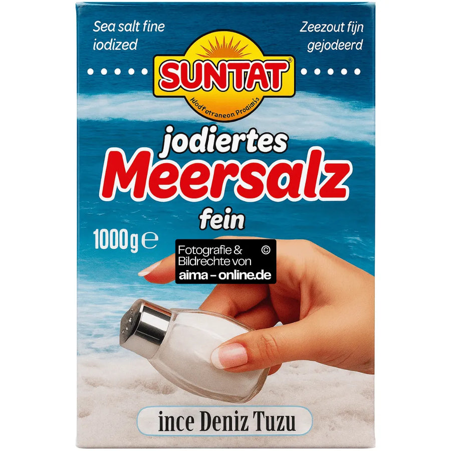 Suntat - Jodiertes Meersalz 1kg