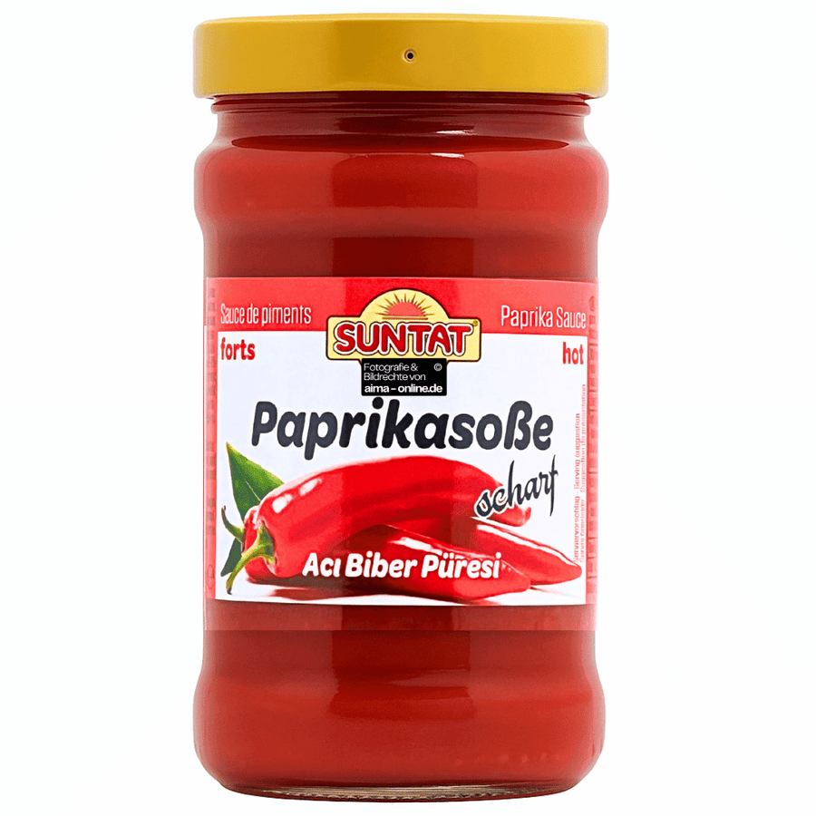 Paprikasoße in Scharf 295ml von Suntat