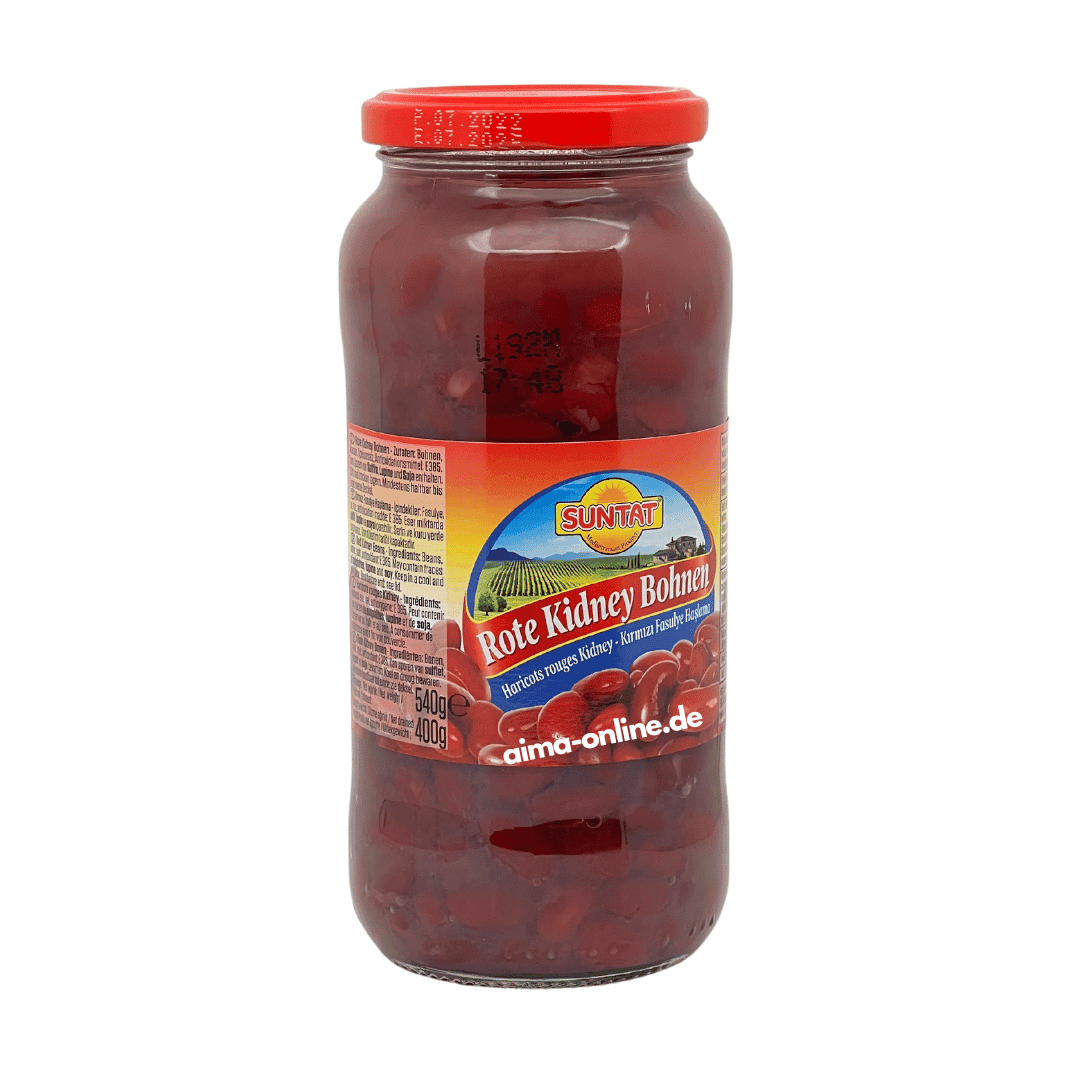 Suntat - Rote Kidney Bohnen, Kirmizi Kidney Fasulye 540g