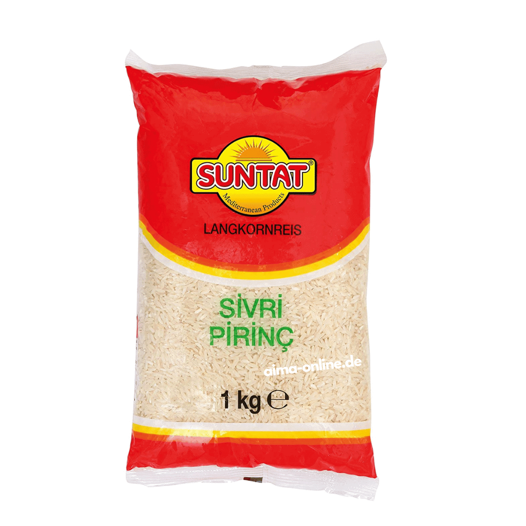 Suntat Uzun Taneli Pirinç - Sivri Pirinç 1000gr