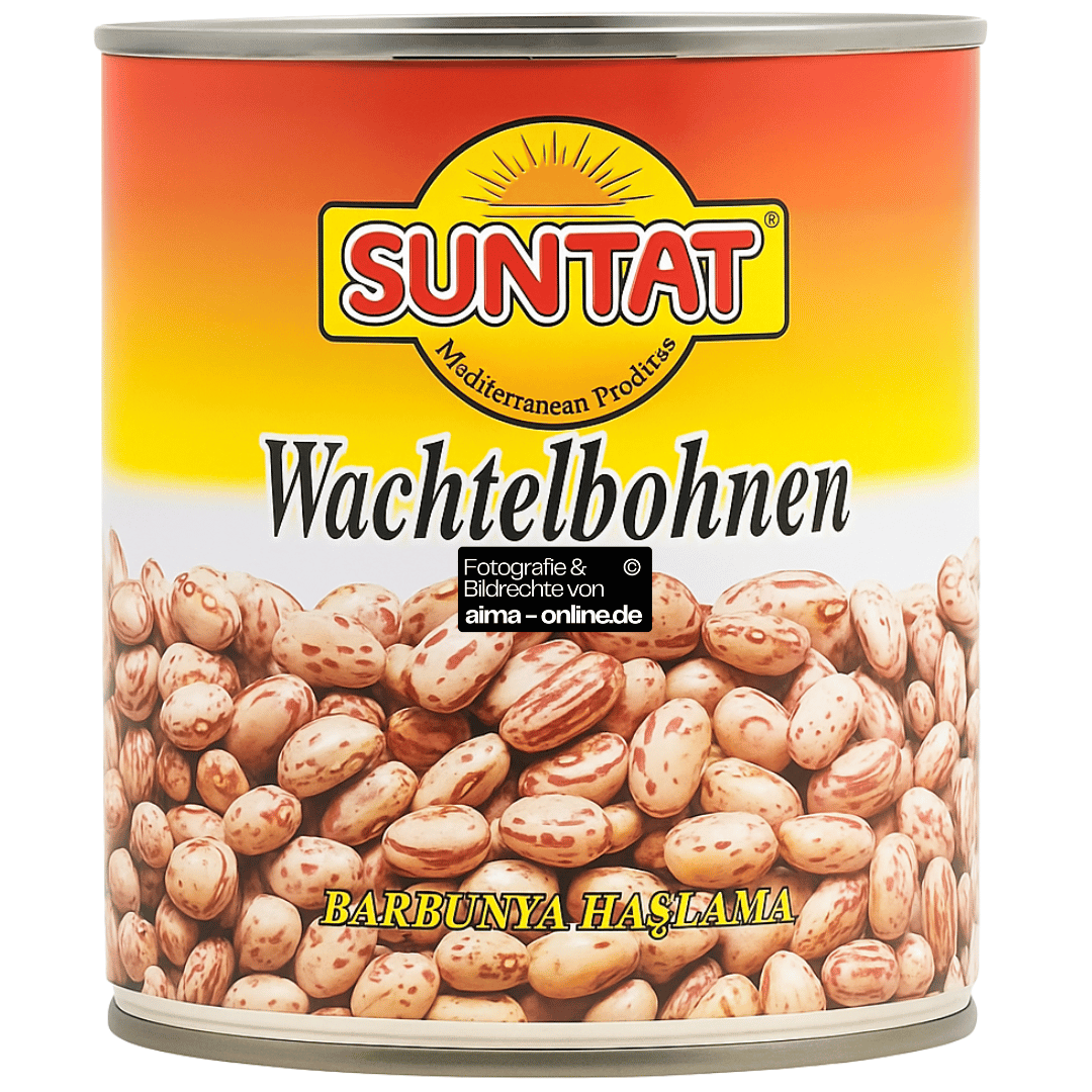Suntat - Wachtelbohnen, Barbunya Haslama 800g