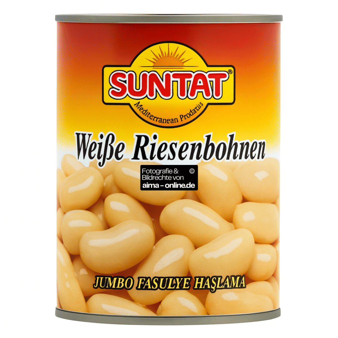 Suntat - Weiße Riesenbohnen, Jumbo Fasulye Haslama 400g