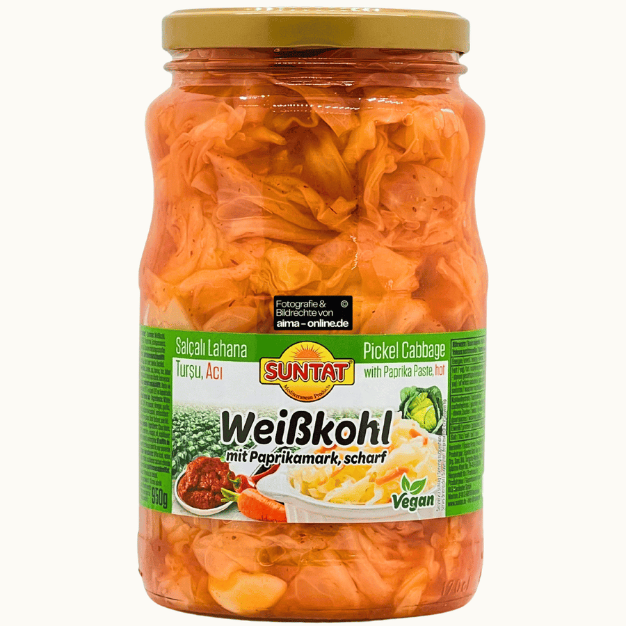 Suntat - Weißkohl mit Paprikamark in Scharf 950g