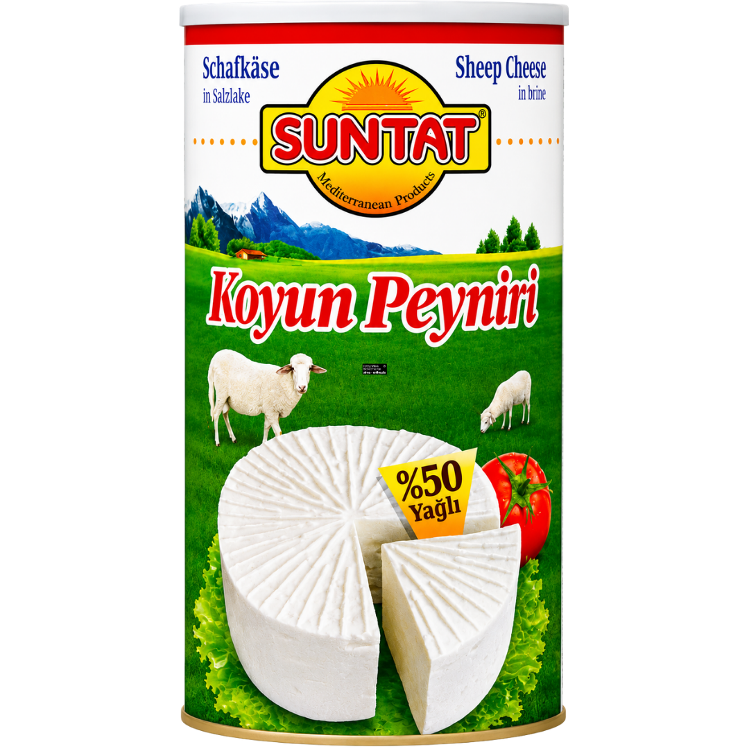 Suntat - Schafkäse in Salzlake, Koyun Peyniri 800 h