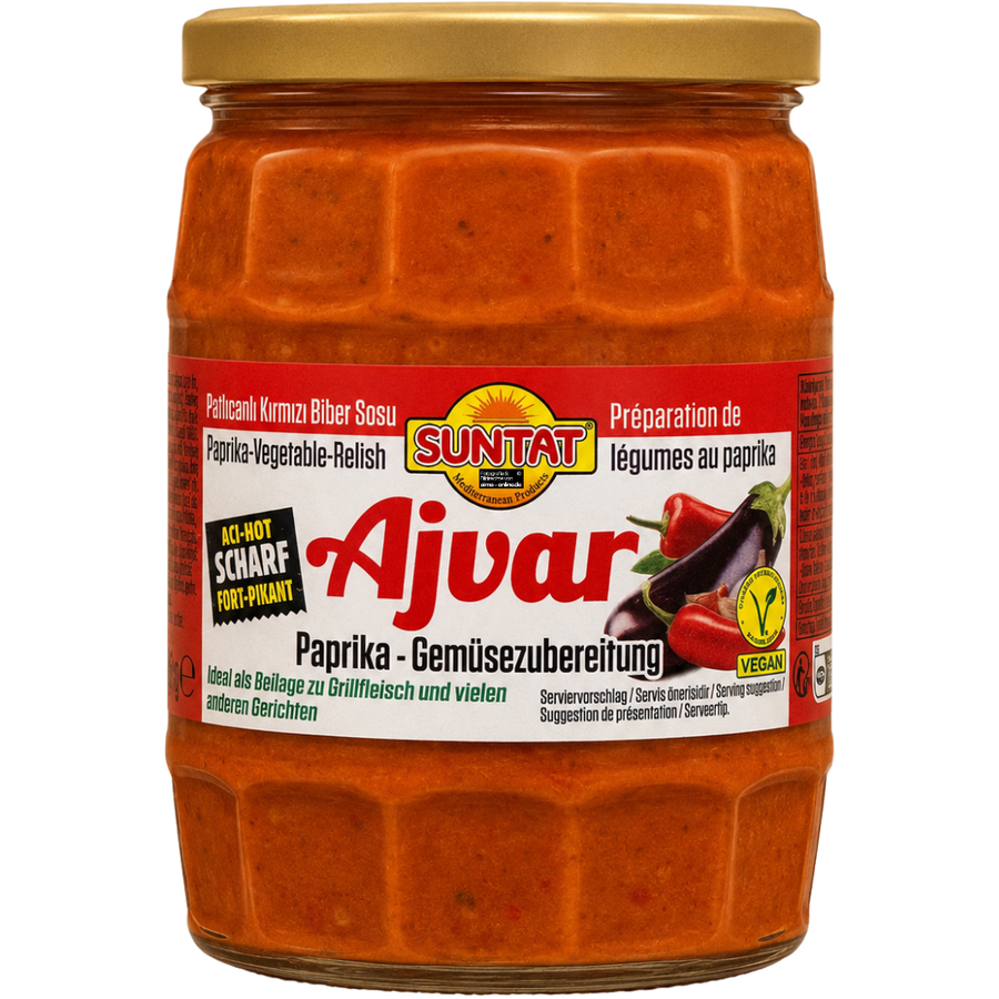 Suntat Ajvar scharf 535gr