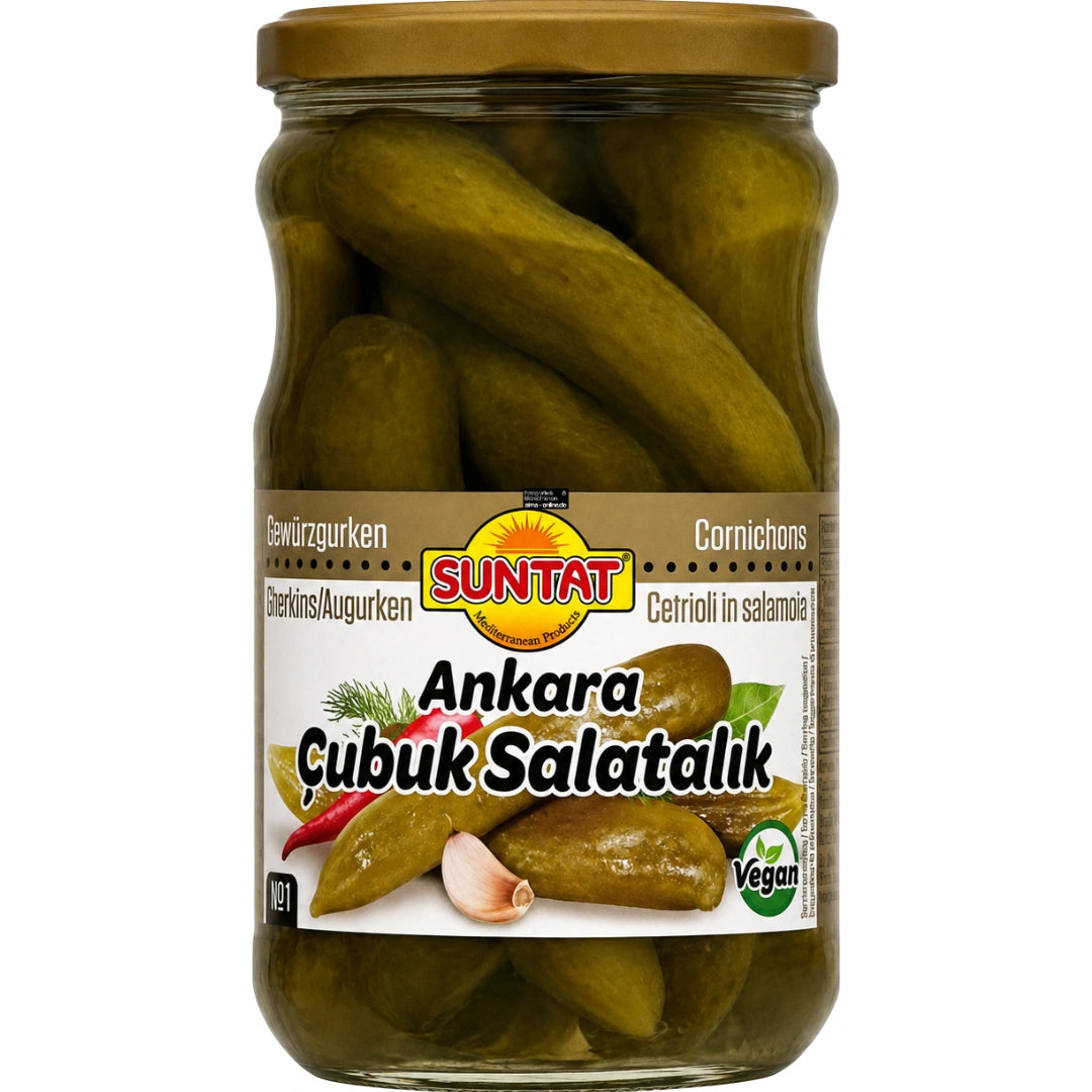 Suntat Ankara Cubuk Salatalik - Gewürzgurken 320 g 