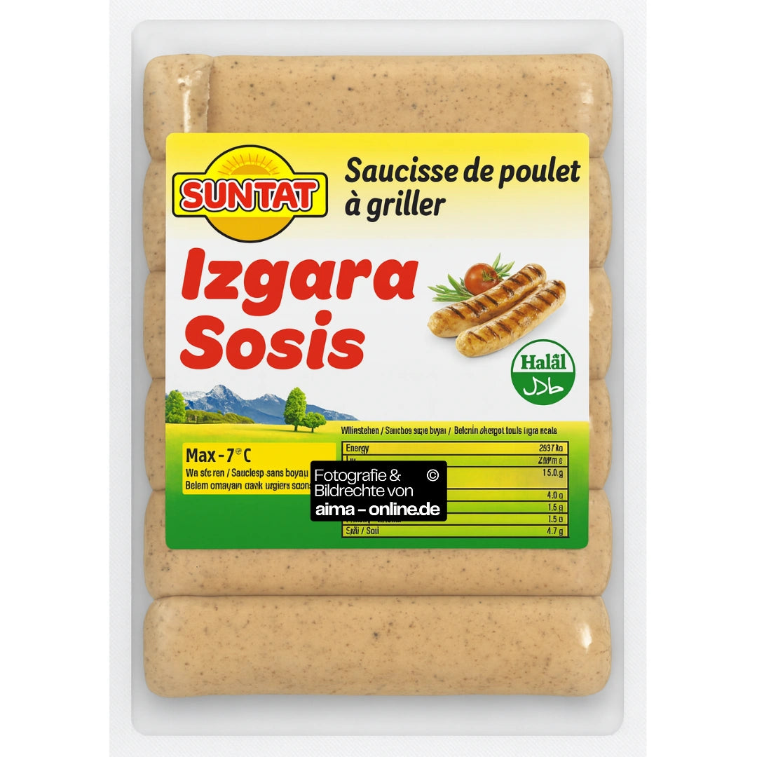 Suntat Izgara Sosis Hähnchenbratwurst 600g