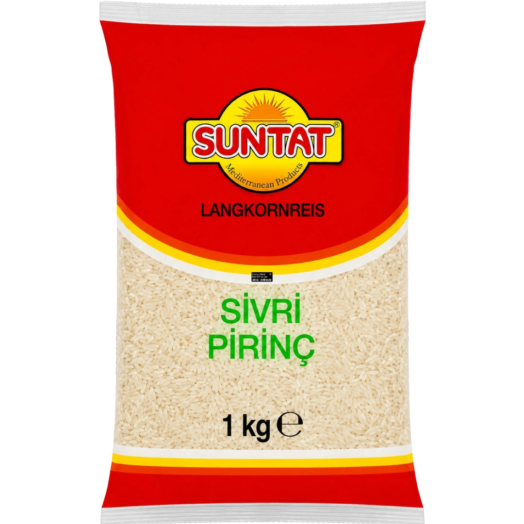 
Suntat Langkornreis - Sivri Pirinç 1000g