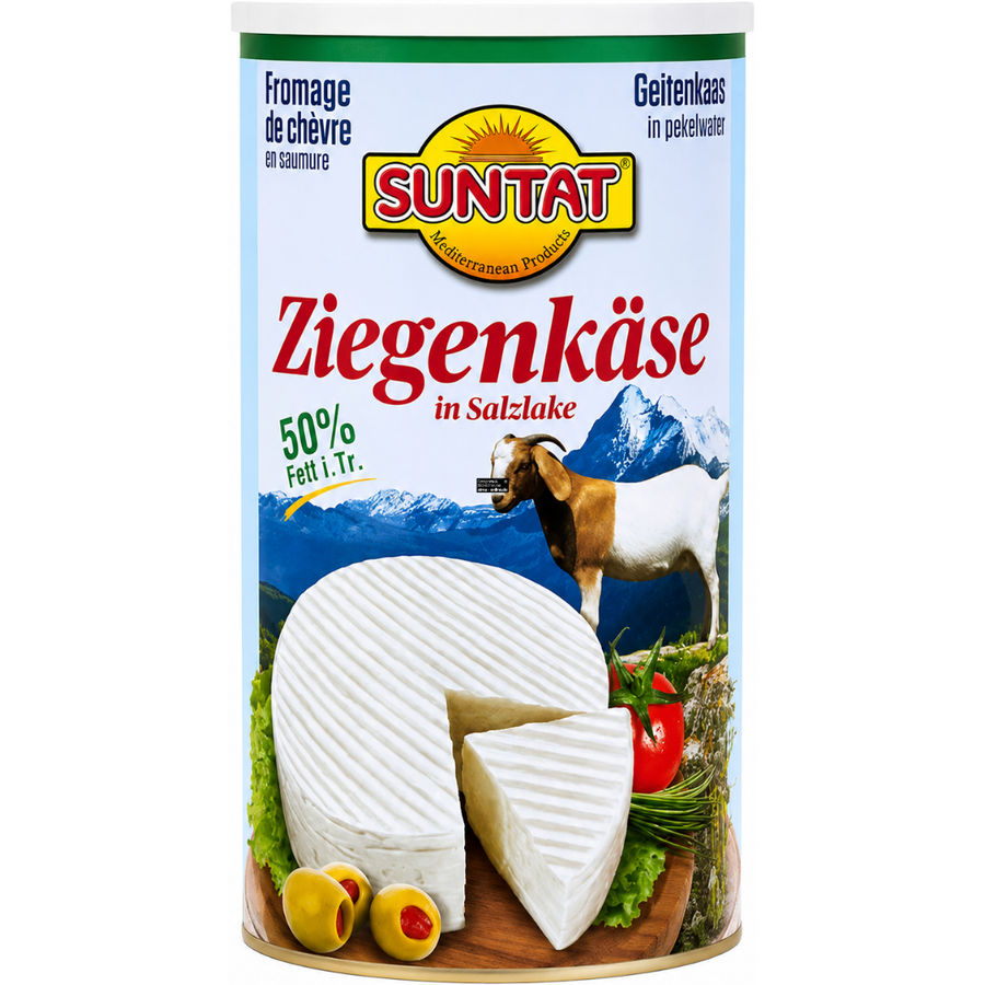Suntat Ziegenkäse in Salzlake 800g