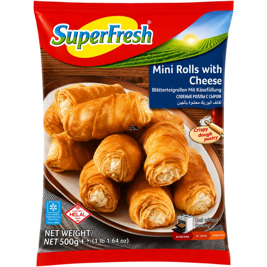 SuperFresh Blätterteigrollen mit Käsefüllung 500g