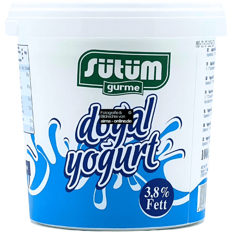 Sütüm Naturjoghurt 3,8% Fett 1kg