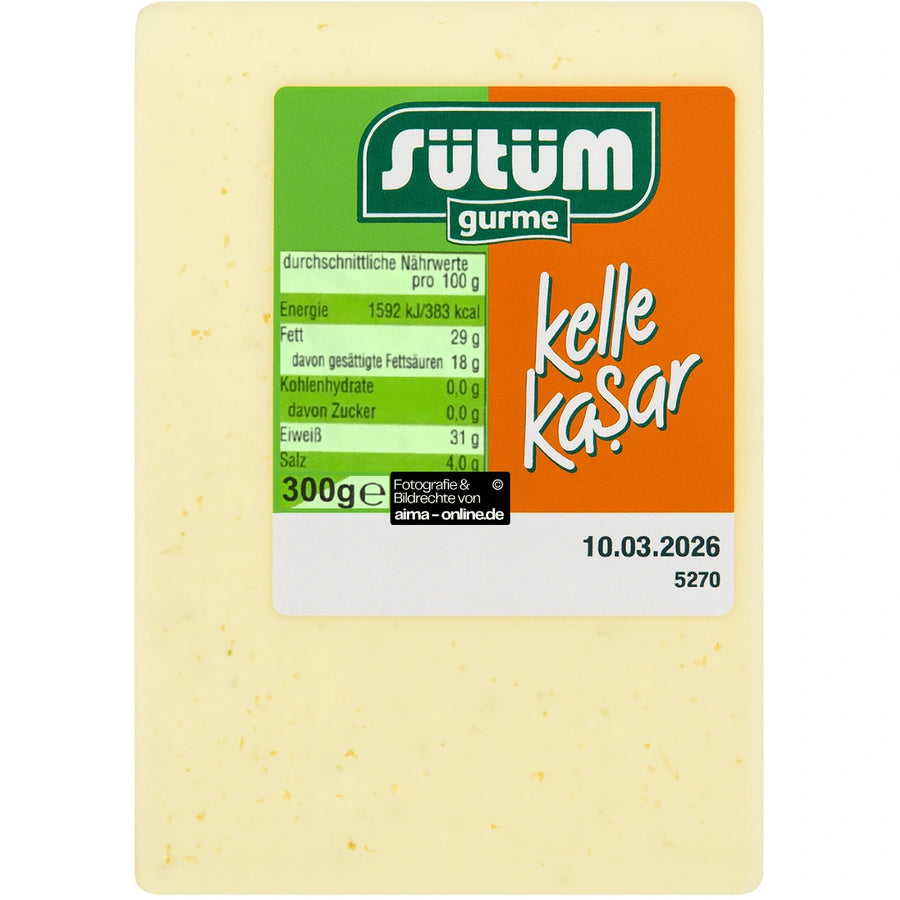 Sütüm - Gurme Kelle Kasar Hartkäse 300g