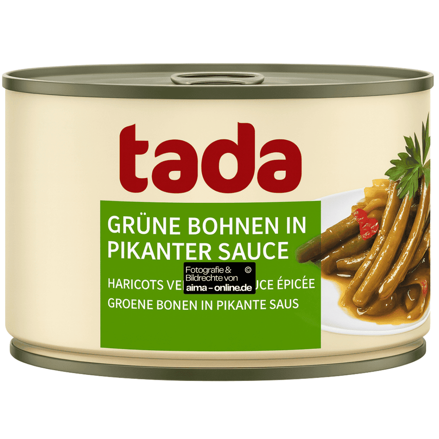 Tada - Grüne Bohnen in Pikanter Sauce 400g