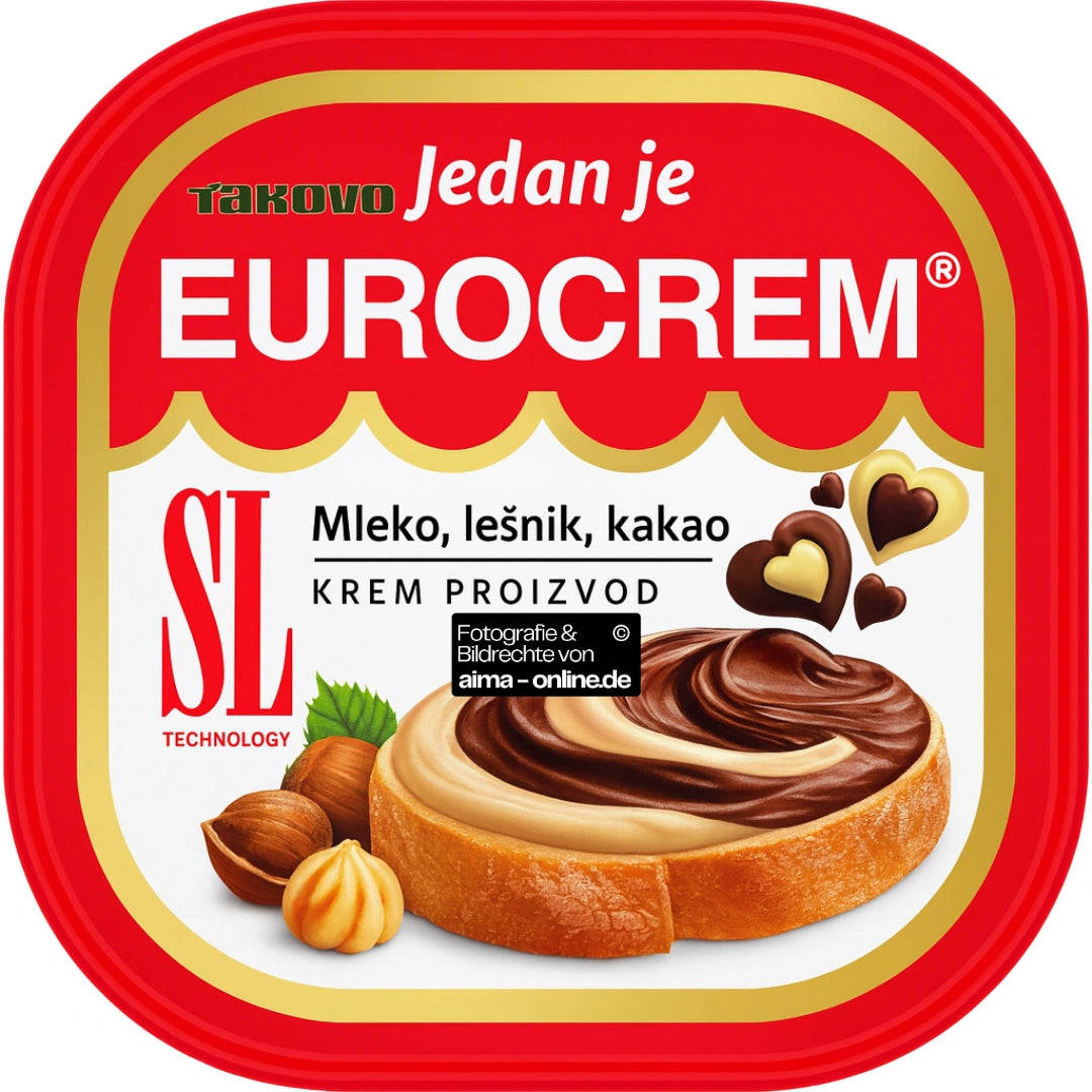 Takovo Eurocrem - Aufstrich aus Milch-und Kakaocreme 300g