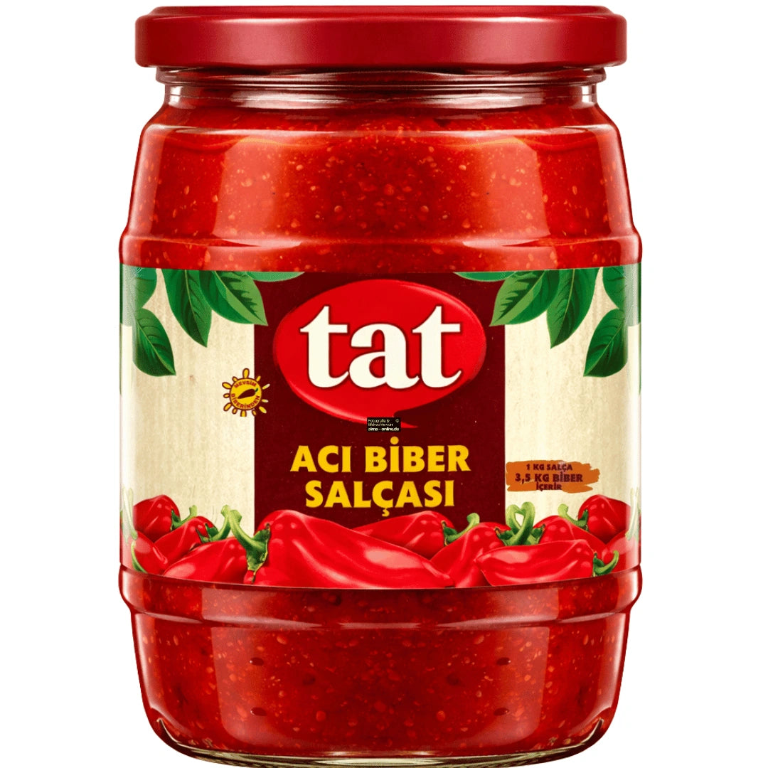 Tat - Scharfes Paprikamark, Aci Biber Salcasi 550g
