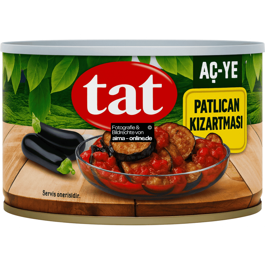 Tat - Gebratene Auberginen Mit Pfanzenöl, Patlican Kizartmasi 400g
