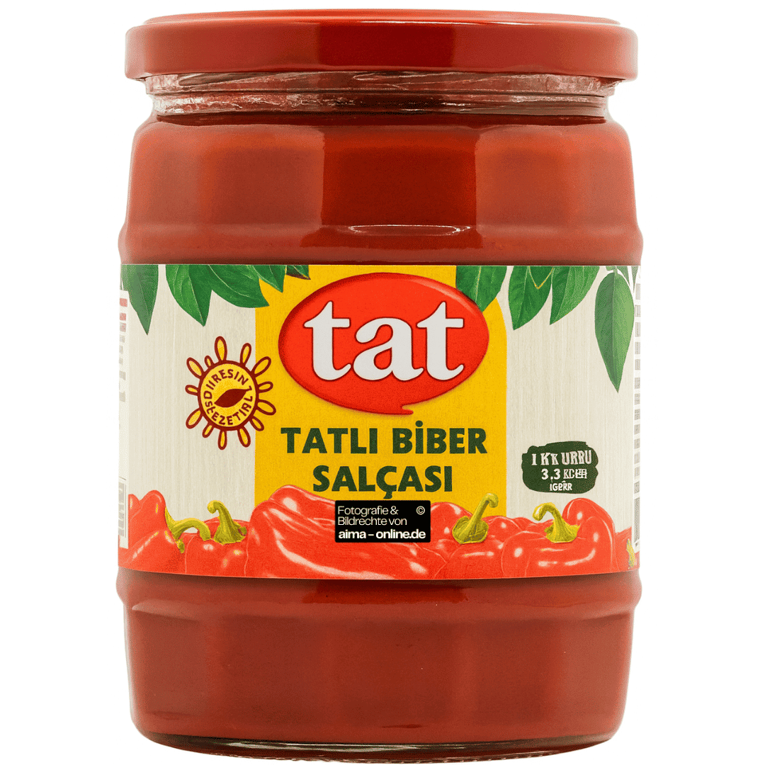 Tat - Paprikamark in Mild, Tatli Biber Salcasi 550g
