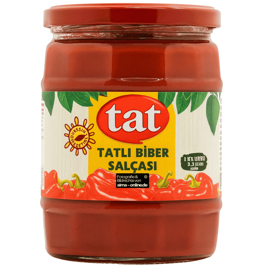 Tat - Paprikamark in Mild, Tatli Biber Salcasi 550g