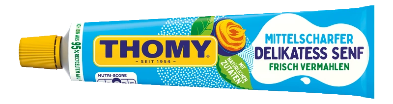 Thomy - Mittelscharfer Delikatess Senf 200ml