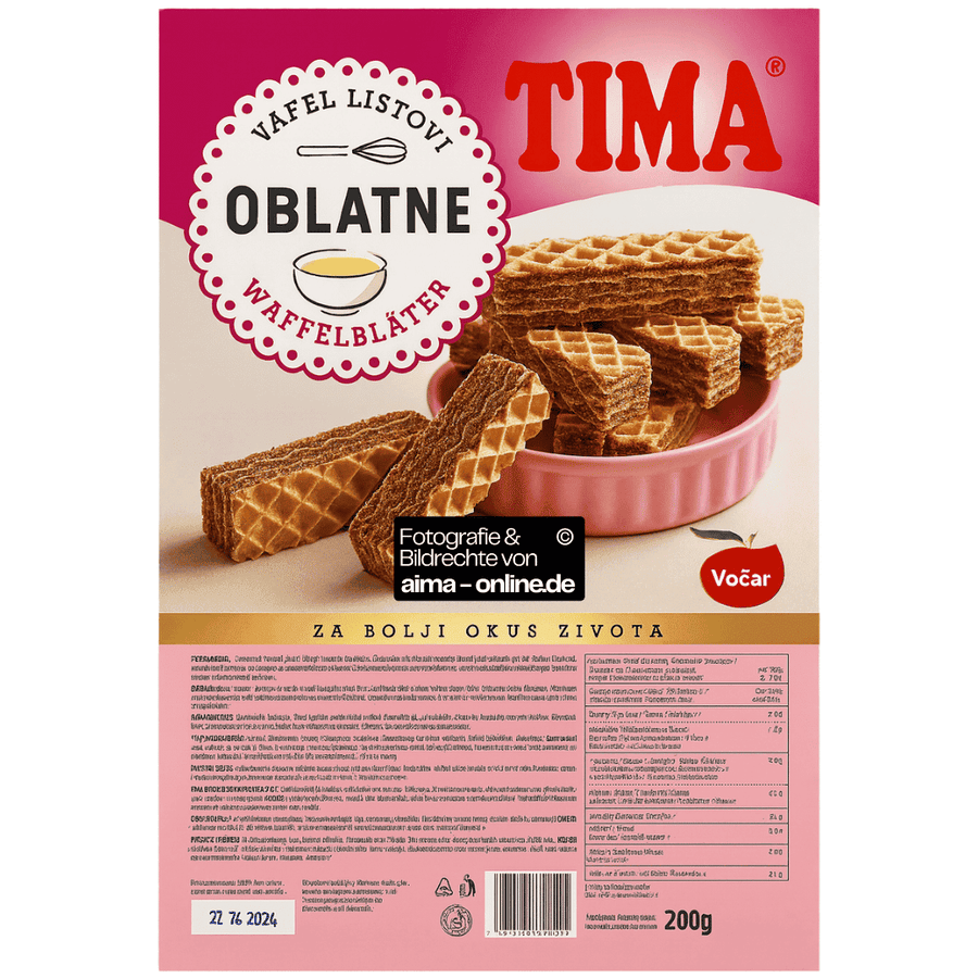 Tima - Waffelblätter 200g